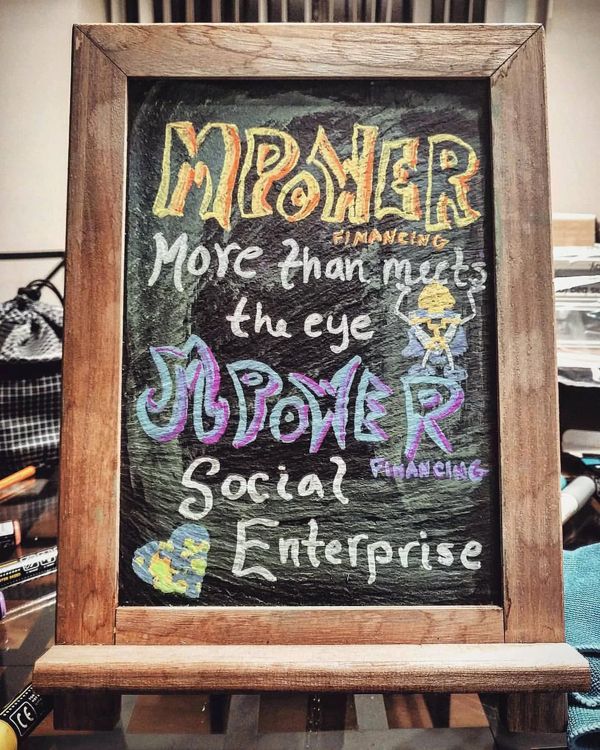 Chalkboard: MPOWER: more than meets the eye. Social Enterprise.